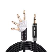 CABLE DE AUDIO PLUG 3.5 A PLUG 3.5 1.5MT C/ROTACION BL-CB150/150171 BESTLINK