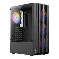 GABINETE GAMER AX22 ELITE BL 4 FAN RGB/ 3 FRONT/1 REAR ATX/MATX/SIN FUENTE ANTEC