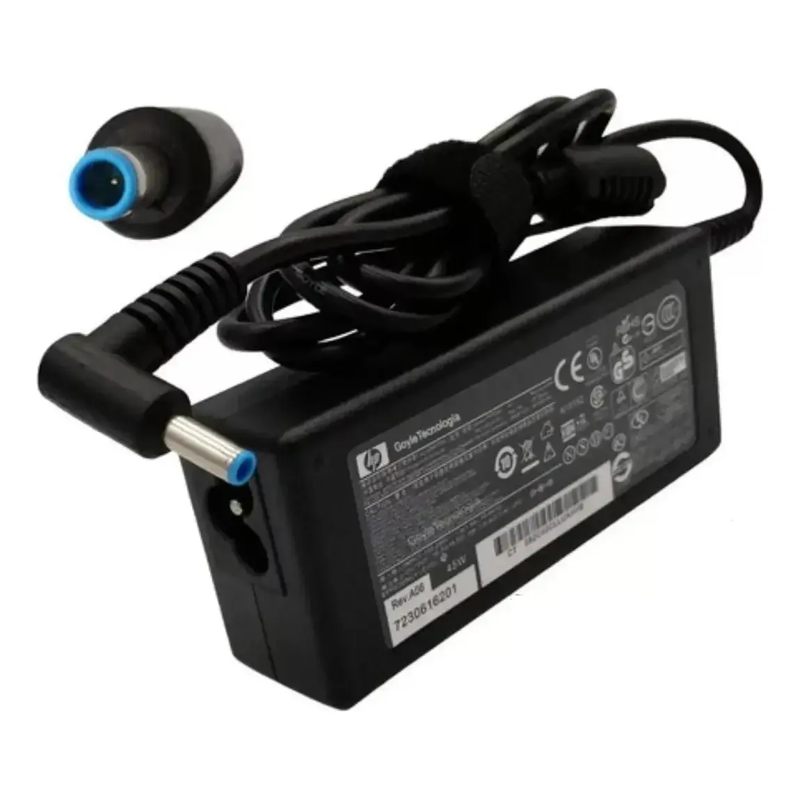 Cargador Notebook Original 19,5V - 3,33A  65W 4,5x3 mm PIN AZUL