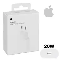 ADAPTADOR CORRIENTE 20W USB-C IPHONE APPLE