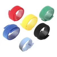 AMARRA CABLES VELCRO 11x150 mm  5 COLORES. PACK 120 UN BWAT40541