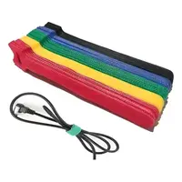 AMARRA CABLES VELCRO 11x150 mm  5 COLORES. PACK 120 UN BWAT40541