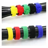 AMARRA CABLES VELCRO 11x150 mm  5 COLORES. PACK 120 UN BWAT40541