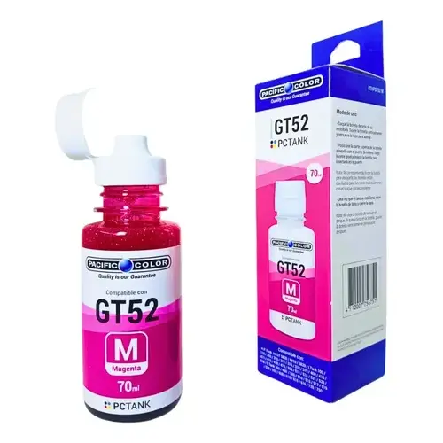 TINTA RECARGA (A) GT52M MAGENTA 70ML (HP) PACIFIC COLOR