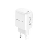 CARGADOR DE PARED USB-C PD20W BLANCO BL-CHPD720W