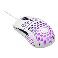 MOUSE GAMER USB RGB/BLANCO MATTE MM711 COOLER MASTER