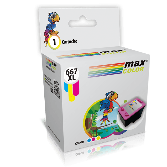 CARTRIDGE (A) 667XXL 18 ml TRICOLOR (HP)