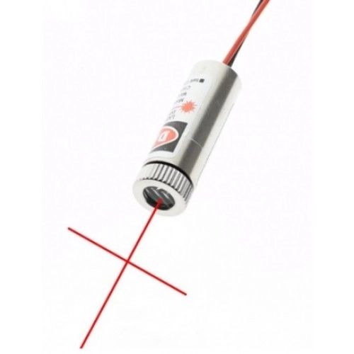 EMISOR LASER GRADO INDUSTRIAL 650nm 5mw-CRUZ
