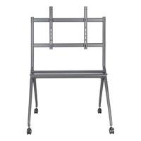 SOPORTE CON RUEDAS PARA PANTALLAS INTERACTIVAS 55" HASTA 75" 