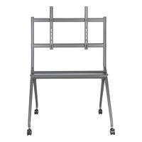 SOPORTE CON RUEDAS PARA PANTALLAS INTERACTIVAS 55" HASTA 75" 