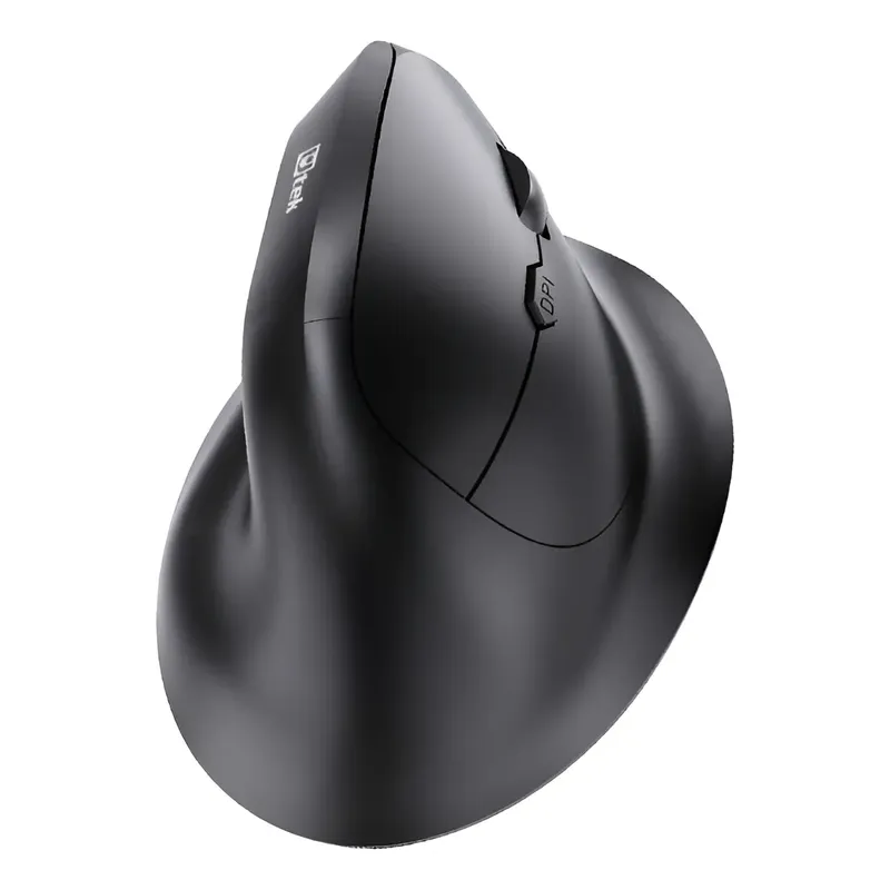 MOUSE INALAMBRICO ERGONOMICO 2,4HZ + BT/RECARGABLE NEGRO UT-MOER200R UTEK