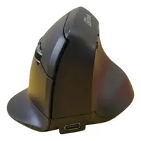 MOUSE INALAMBRICO ERGONOMICO 2,4HZ + BT/RECARGABLE NEGRO UT-MOER200R UTEK