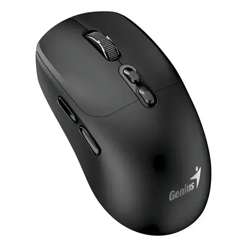MOUSE INALAMBRICO 2,4GHZ/BLUETOOTH V5.3 SILENT NX-8080S NEGRO GENIUS