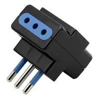 ENCHUFE TRIPLE 79311 NEGRO PHILCO
