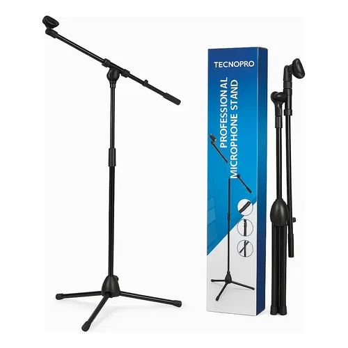 ATRIL PARA MICROFONO PEDESTAL 1,0 A 1,5 m/BRAZO 75 cm