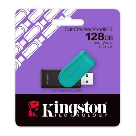 PENDRIVE USB 3.2 128GB EXODIA S