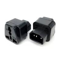 ADAPTADOR CORRIENTE MULTINORMA SCHUKO A C14 MACHO 10A. NO CERTIFICADO