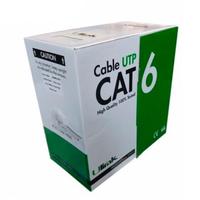 CABLE RED UTP CAT.6  CARRETE 100 mts 24 AWG/100%COBRE