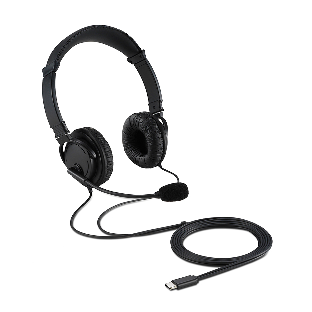 AUDIFONO ALAMBRICO USB-C OVER-EAR C/MICROFONO HI-FI K97457WW