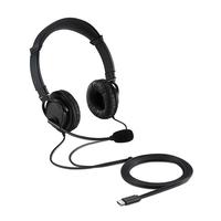 AUDIFONO ALAMBRICO USB-C OVER-EAR C/MICROFONO HI-FI K97457WW
