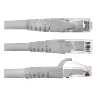 CABLE PATCH CORD CAT.6 30 CM INYECTADO/GRIS/CP6G-03-4 / LINK MADE