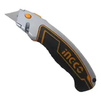 CORTA CARTON BLACK BLADE SK4 + 6 HOJAS 19X61 mm  INGCO