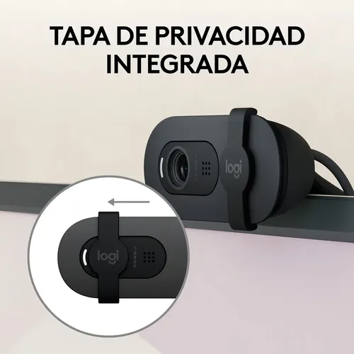 CAMARA WEB USB 2,0 MEGAPIXELES 1080P BRIO 100 GRAPHITE