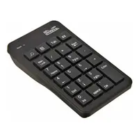 TECLADO NUMERICO INALAMBRICO ZYPHER 23 TECLAS NEGRO