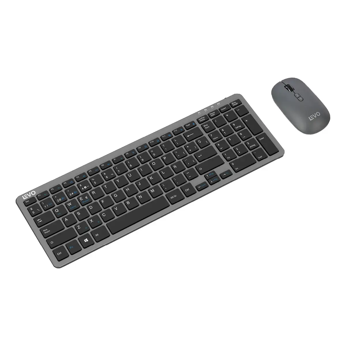 TECLADO INALAMBRICO Y BLUETOOTH MOUSEPAD