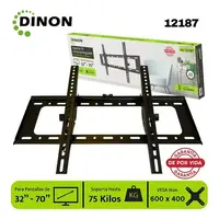 SOPORTE TV 32" A 70" UNIVERSAL REGULABLE +- 15°. VESA 400x600/75 KG