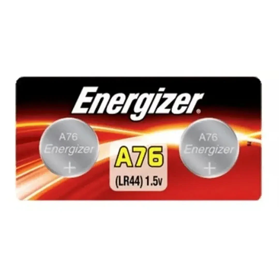 PILA ALCALINA LR44 (A76)  PACK 2 UN ENERGIZER