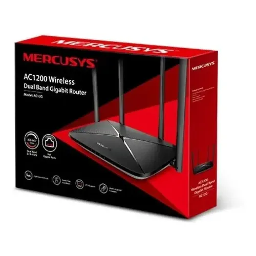ROUTER WIFI 1200 MBPS DUAL BAND AC12G/1750502343 MERCUSYS