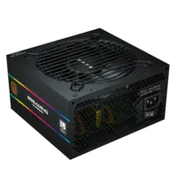 FUENTE PODER 650W/24P 2POWER/2SATA  APTA I7-14700/ ES-650W BLACK 12CM FAN