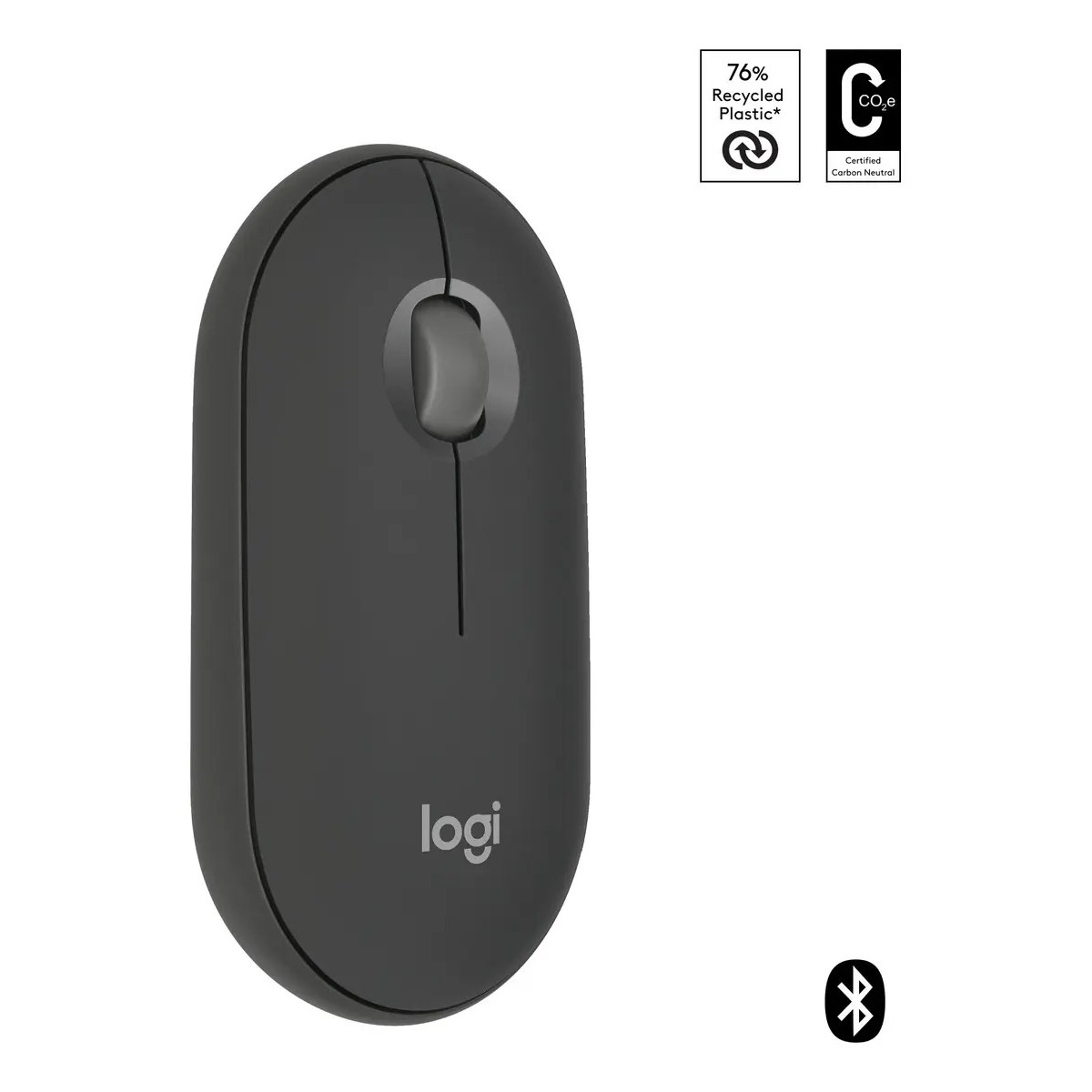 MOUSE INALAMBRICO PEBBLE 2 M350S GRAFITO