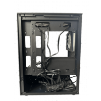 GABINETE GAMER H60-BK / 5 FAN ARGB/ 1 FAN TRASERO/ 2 ARRIBA/ 2 ABAJO/ M-ATX/ ITX/ USB 3.0/USB 2.0/AUDIO/ C REMOTO SIN FUENTE
