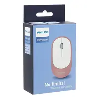 MOUSE INALAMBRICO 7314P ROSADO PHILCO
