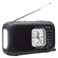 RADIO PORTATIL DE EMERGENCIA SOLAR/BT/FM ICX66 PHILCO