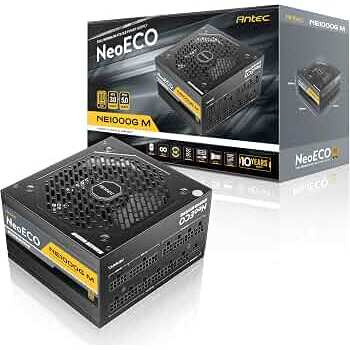 FUENTE PODER 1000 W/ MODULAR 80 PLUS CERTF/GOLD NE1000G M /PCIE5/ATX 3.1/ PCIE 5.1 READY
