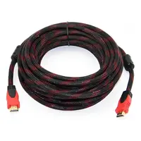 Cable Hdmi a Hdmi mach/macho Hdtv 15 Metros Full Hd Blindado,enmallado y Reforzado