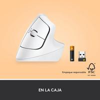 MOUSE VERTICAL LIFT ERGO INALAMBRICO BLANCO