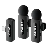 MICROFONO INALAMBRICO DOBLE+CONECTOR USB-C