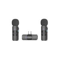 MICROFONO INALAMBRICO DOBLE+CONECTOR USB-C