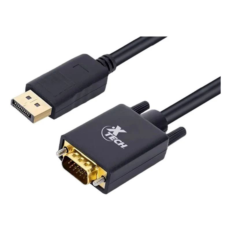 CABLE DISPLAYPORT MACHO A VGA MACHO 1,7 mt (5,57ft) 1080P