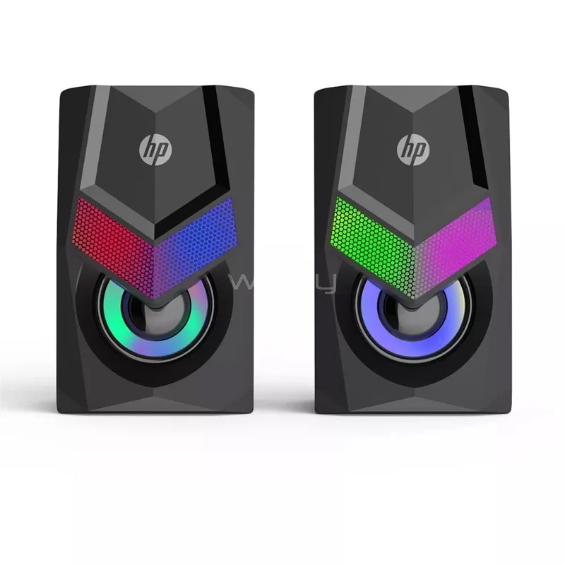 PARLANTE 2.0 6W RMS PLUG3.5 RGB DHE-6000 HP