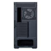 GABINETE GAMER BK01 ATX BLACK ARGB (6 FAN)  2 FAN MB/ 3 FAN ABAJO, 1 FAN TRASERO S/ FUENTE