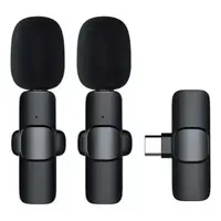 Micrófono Inalámbrico Bfk12 6h For Usb-c/ip Color Negro Borofone