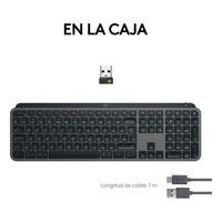 TECLADO INALAMBRICO ILUMINADO MX KEYS S GRAFITO