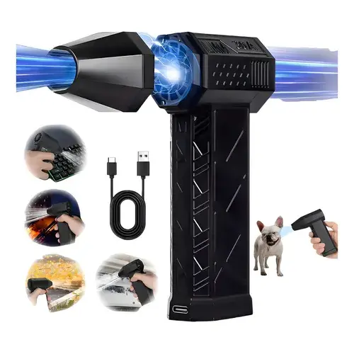 Soplador USB Portátil Mohits 200W 130000rpm 5000mAh 3 Velocidades Recargable