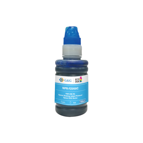 TINTA RECARGABLE  100ML CYAN FZ058 SUBLIMACIÓN/175285