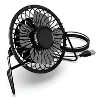 VENTILADOR MINI DE MESA USB NEGRO A18 MULTIMARCA